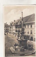 B6410) ST. VEIT A. D. GLAN - PESTSÄULE - Häuser Platz - ALT !! 22.11.1929 - St. Veit An Der Glan