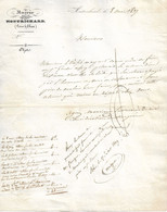Lettre Du Maire De Montrichard (Loir-et-Cher), 8/5/1837 - Documenti Storici