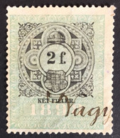 1898 /99 - Hungary - Revenue Tax Stamp - A2 - Varie - Fiscali