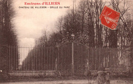 28 /ENVIRONS ILLIERS / CHATEAU DE VILLEBON / GRILLE DU PARC - Illiers-Combray