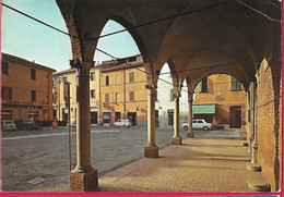 IMOLA - PORTICATO DELLA CHIESA DEI SERVI - PIAZZA MIRRI - VIAGGIATA - Imola