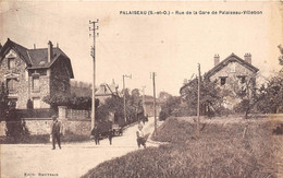 91-PALAISEAU- RUE DE LA GARE DE PALAISEAU -VILLEBON - Palaiseau