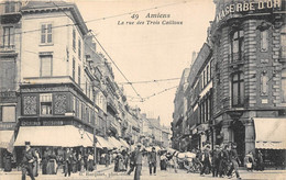 80-AMIENS - LA RUE DES TROIS CAILLOUX - Amiens