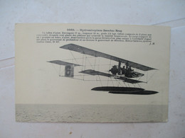 Hydravion Sanchez Beau Hydroaeroplane - ....-1914: Precursori