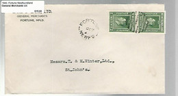 36236 ) Canada Newfoundland Cover Postal History - 1908-1947