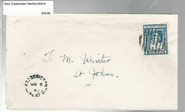 36248 ) Canada Newfoundland Cover Postal History - 1908-1947