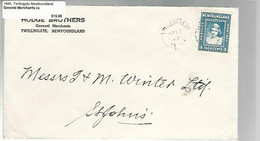 36254 ) Canada Newfoundland Cover Postal History - 1908-1947