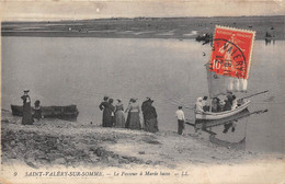 80-SAINT-VALÉRY-SUR-SOMME-LE PASSEUR A MAREE BASSE - Saint Valery Sur Somme