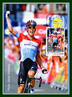 Luxembourg Carte Maximum Bob JUNGELS 2018 Maxicard Cyclisme Vélo Vainqueur Liége > Bastogne > Liége - Maximumkaarten