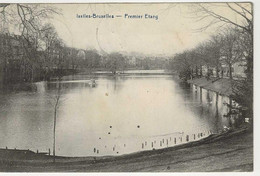 CPA-IXELLES-BRUXELLES " Premier Etang " - Forêts, Parcs, Jardins