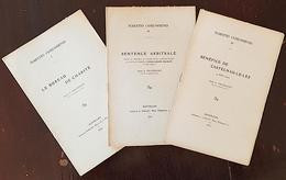 PLAQUETTES CASTELNOVIENNES I + II + III (Castelnau Le Lez) Par L'Abbé VILLEMAGNE 1913 (Herault, Languedoc, Occitanie) - Languedoc-Roussillon