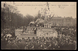 1905 PARIS : Fêtes De La Mi Carême Avec Char "AUTO" Animée - Ausstellungen