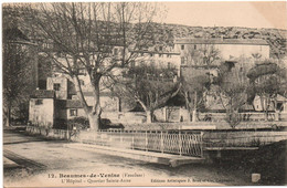 BEAUMES DE VENISE (84) - L'HOPITAL - QUARTIER SAINTE ANNE - Beaumes De Venise