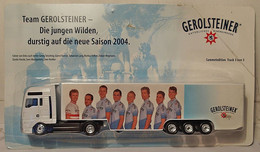 Werbetruck, Der Firma Gerolsteiner Mineralwasser, OVP - Camion