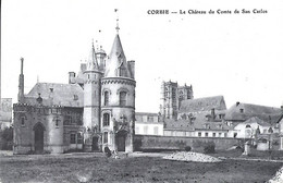 Carte Postale Sur CORBIE: Le Château Du Comte De San Carlos - Corbie