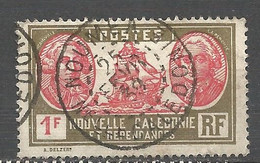 NOUVELLE CALEDONIE N° 154 CACHET NOUMEA - Used Stamps