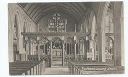 Postcard Devon Kingsbridge Dodbrooke Church Screen  Posted To Bodmin 1908 Frith's - Altri & Non Classificati