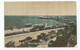 Postcard Somerset Weston Super Mare The Old Pier Posted 1917 - Weston-Super-Mare