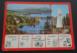 Pörtschach A.W.See - Urlaubsgrüsse Aus Pörtschach - Ansichtspostkarten-Verlag Franz Schilcher, Klagenfurt - # 1/222 - Pörtschach