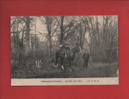 CPA -  Chasses  à Courre - Cavalier Sous Bois  -(chasse à Courre ) - Hunting