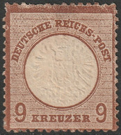 Germany 1872 Sc 25a Mi 27b MH* Partial Gum With APS Certificate Condition As In Cert - Ungebraucht