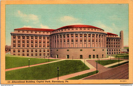 Pennsylvania Harrisburg Capitol Park Educational Building Curteich - Harrisburg