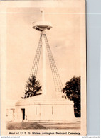 Virginia Arlington National Cemetery Mast Of The U S S Maine Real Photo - Arlington