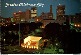 Oklahoma Oklahoma City Skyline At Night - Oklahoma City
