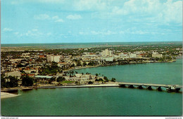 Florida West Palm Beach Skyline Along Lake Worth - West Palm Beach