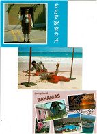 CARAÏBE / Lot De 43 C.P.M. écrites - 5 - 99 Postcards