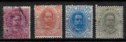 Italy 1893 -1896 ☀  King Umberto I ☀ MH/Used Set - Nuevos