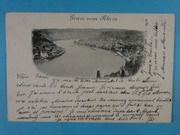 Gruss Vom Rhein Boppard Und Filsen (1899) - Boppard