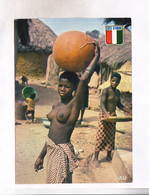 CPM COTE D IVOIRE, LA VIE AU VILLAGE En 1981! - Côte-d'Ivoire
