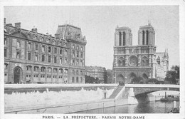 PARIS-LA PREFECTURE- PARVIS NOTRE-DAME - Notre-Dame De Paris