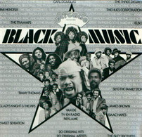 * LP *  BLACK MUSIC - TRAMMPS / JAMES BROWN / THREE DEGREES / ISAAC HAYES / JIMI HENDRIX A.o. - Compilations