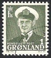 Grönland, 1950, Mi.-Nr. 28, Gestempelt - Usati
