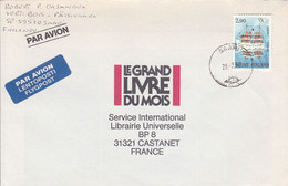 FINLANDE SEUL SUR LETTRE POUR LA FRANCE 1992 - Cartas & Documentos