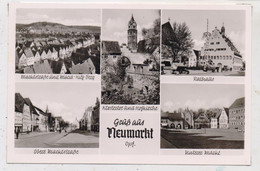 8430 NEUMARKT / Oberpfalz, Mehrbild - AK Rücks. Kl. Klebereste - Neumarkt I. D. Oberpfalz