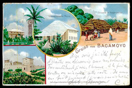 BAGAMOYO - GRUSS - Gruss Aus Bagamoyo. ( Ed. Verl.u.Eigent D. Deutschen Kolonialhauses Nº 5)  Carte Postale - Tanzanie