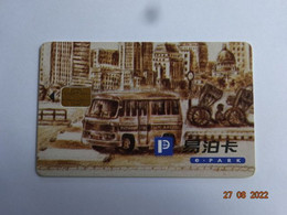 CARTE A PUCE PARKING SMARTCARD SMART CARD TARJETTA CARTE STATIONNEMENT MOYEN TRANSPORT UTILITAIRE AUTRE PUCE - Altri - Asia