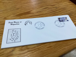 Enveloppe 1er Jour Saint-pierre Et Miquelon 2002 - Used Stamps