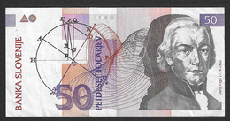 Slovenia - Banconota Circolata Da 50 Talleri P-13a - 1992 #19 - Eslovenia