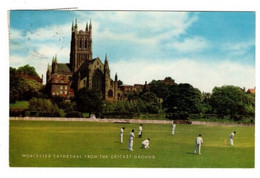 England Worcester Cathedral From The Cricket Ground - Worcester
