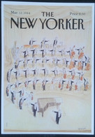 ► Illustrateur  Sempé  The  NEW YORKER Journal 1984 - Orchestre Philharmonique De New York - Sempé