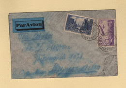 Poste Aerienne - Destination Buenos Aires - 1938 - 1927-1959 Cartas & Documentos