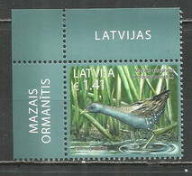 Latvia 2017 Year Mint Stamp (**) Birds - Latvia