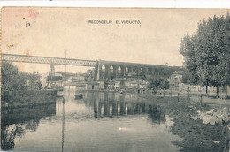 Delcampe - REDONDELA  EL VIADUCTO    2 SCANS - Pontevedra