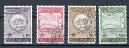 VATICAN: ERADICATION DU PALUDISME - N° Yvert 344/347 Obli. - Used Stamps