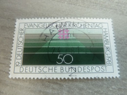 Deutsche Bundespost - Evangelischer Kirchentag Hamburg - Val 50 - Multicolore - Oblitéré - Année 1981 - - Gebraucht