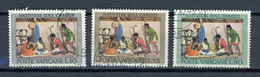 VATICAN: NOEL - N° Yvert 371/373 Obli. - Used Stamps